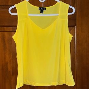 Clara S. Yellow Top